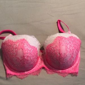 Victoria secret dream angels lined demi bra 32DDD
